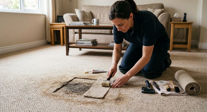 Basement Carpet Repair in Littleton, CO