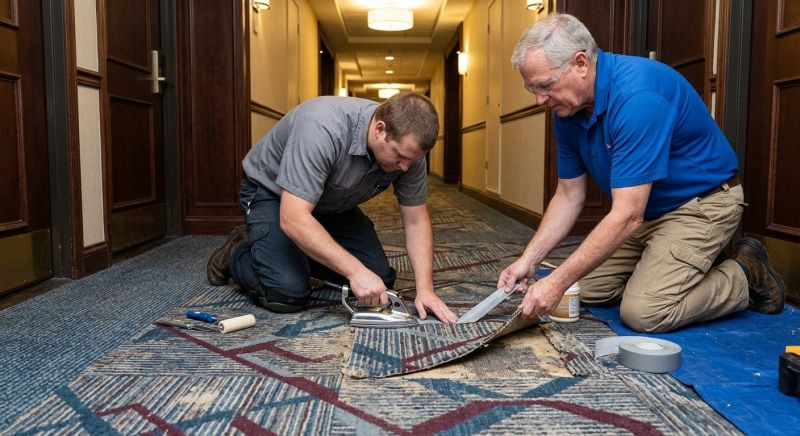 Doorway Carpet Repair in Littleton, CO
